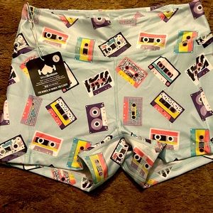 Wodbottom cassette tape shorts 3.25 inches
